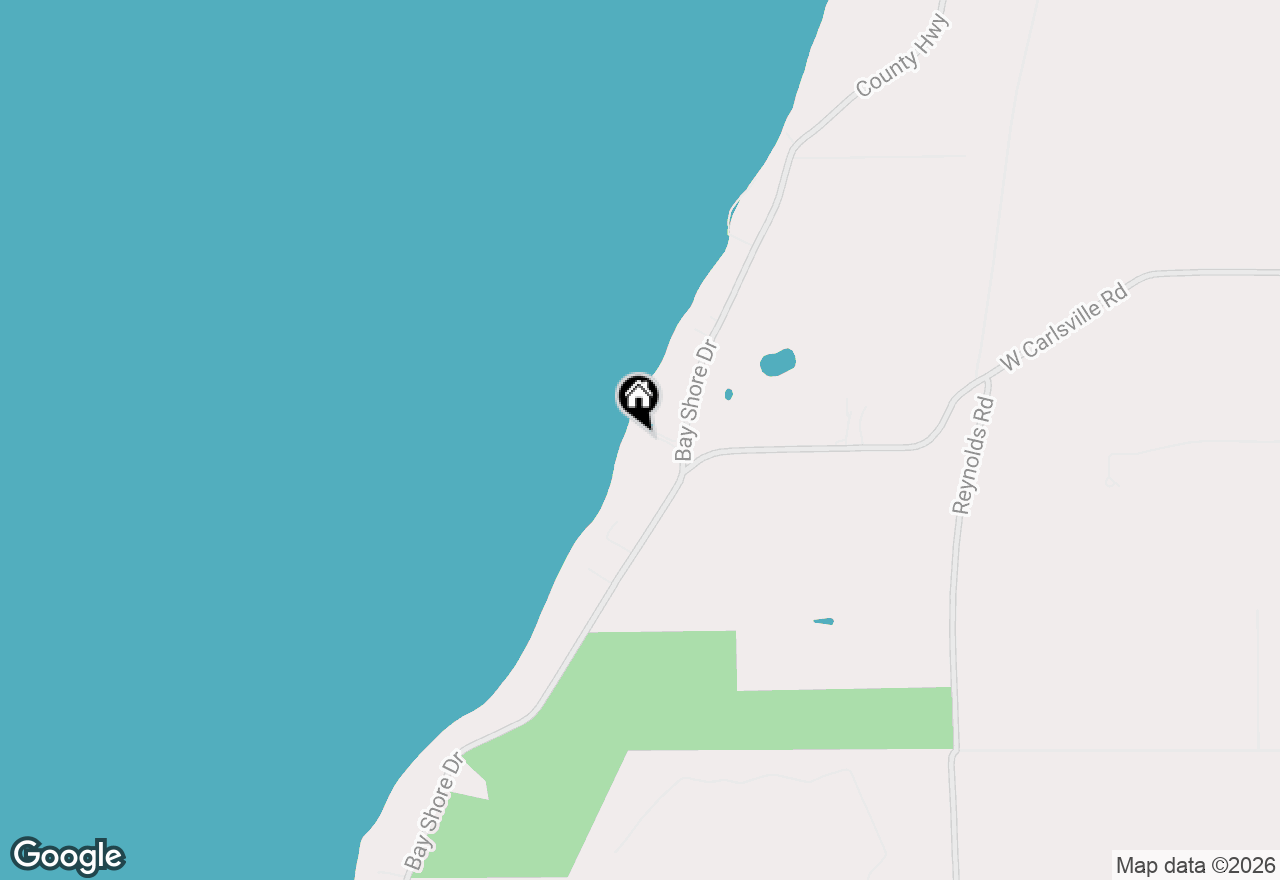 Map of 5707 Bay Shore Dr, Sturgeon Bay, WI 54235