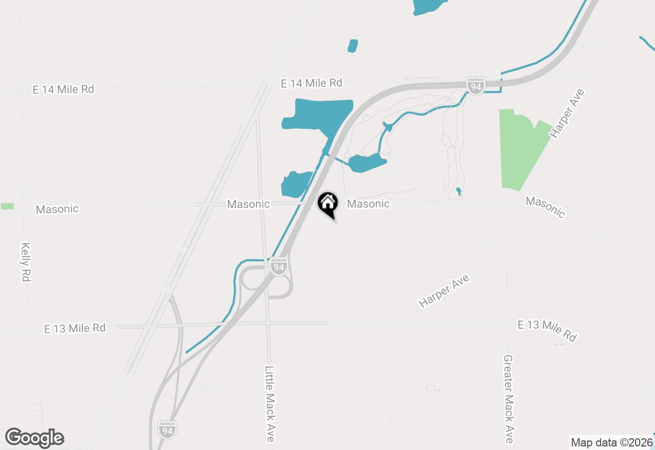 Map of 32011 Saint Margaret, Saint Clair Shores, MI 48082
