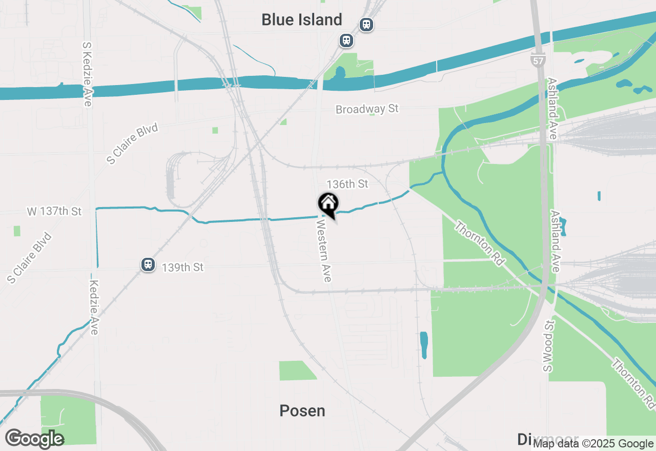 Map of 13747 Western Avenue, Blue Island, IL 60406