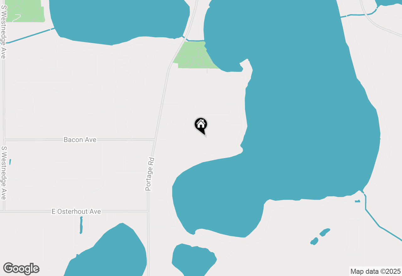 Map of 9982 Sea Breeze Court, Portage, MI 49002