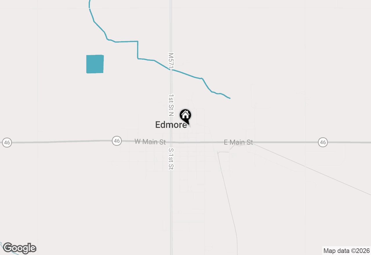 Map of 219 N 3rd Street, Edmore, MI 48829