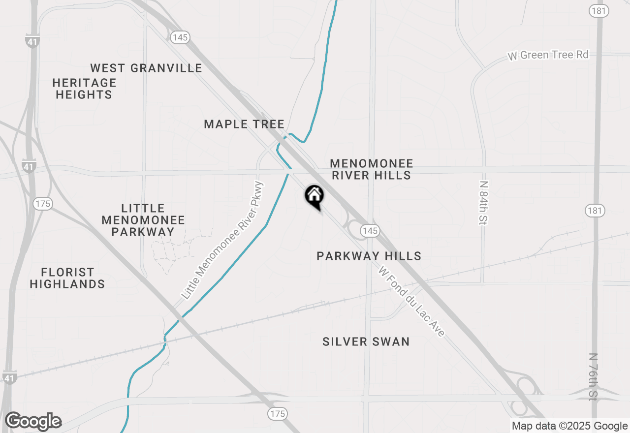 Map of 6238 N 95th St, Milwaukee, WI 53225