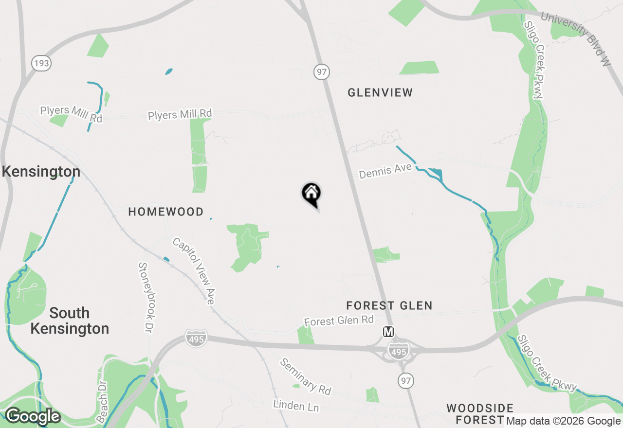 Map of 2314 Eccleston Street, Silver Spring, MD 20902
