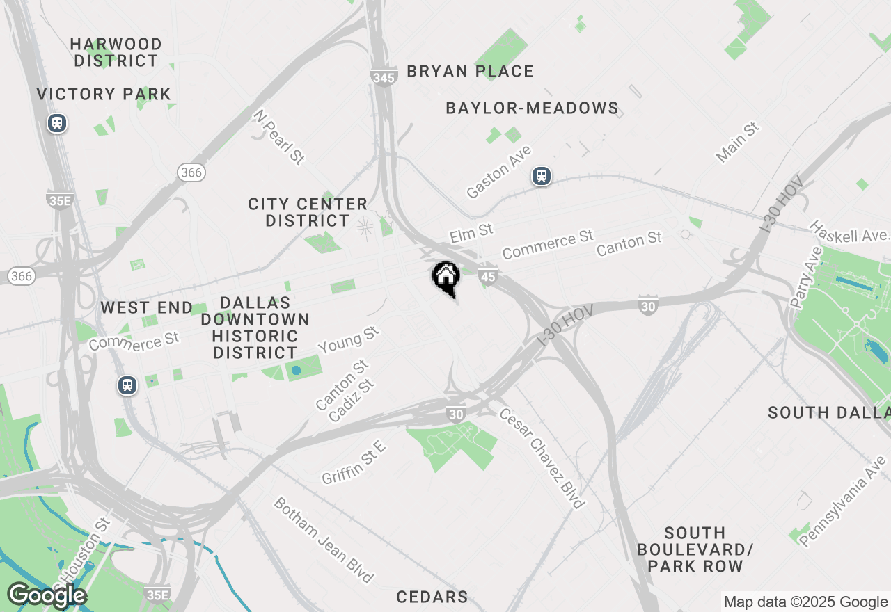 Map of 2220 Canton Street #208, Dallas, TX 75201