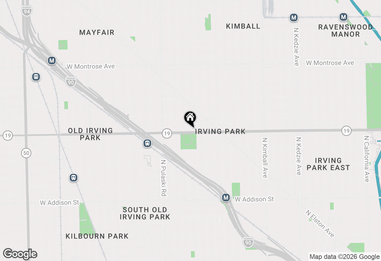 Map of 3818 W Irving Park Road #2, Chicago, IL 60618