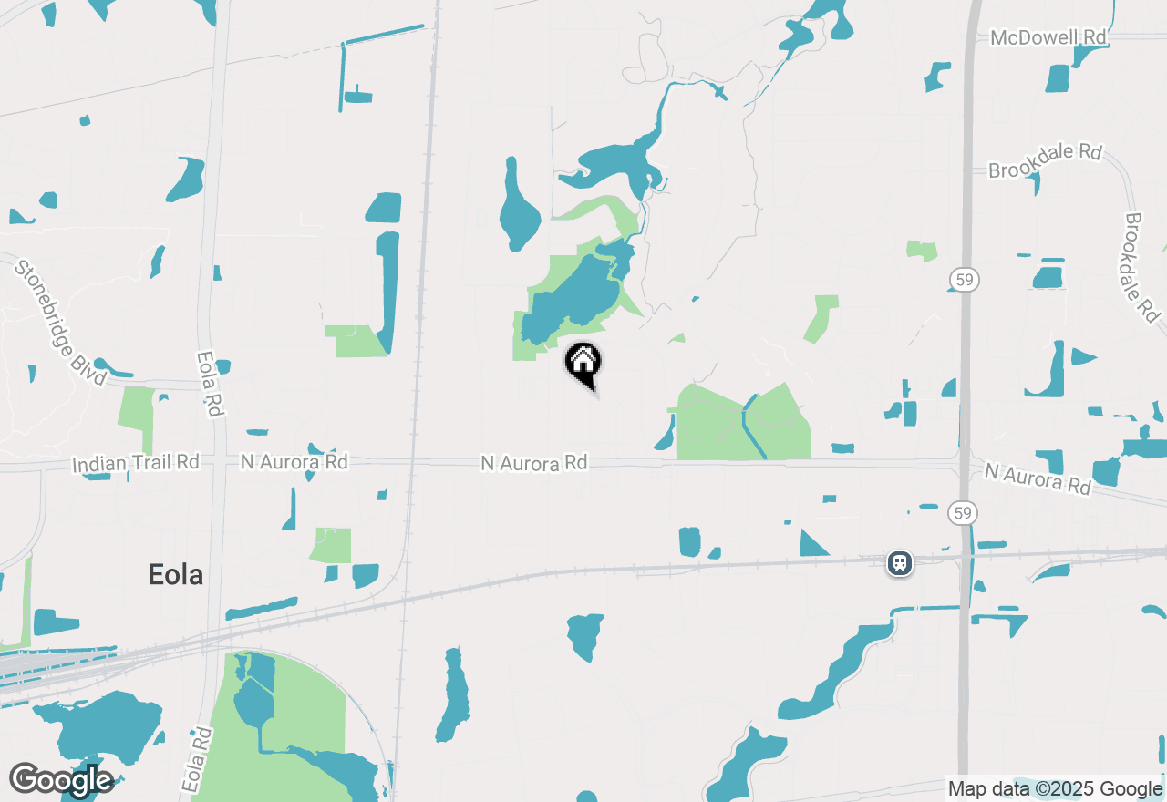 Map of 5S786 Timberlane Drive, Naperville, IL 60563