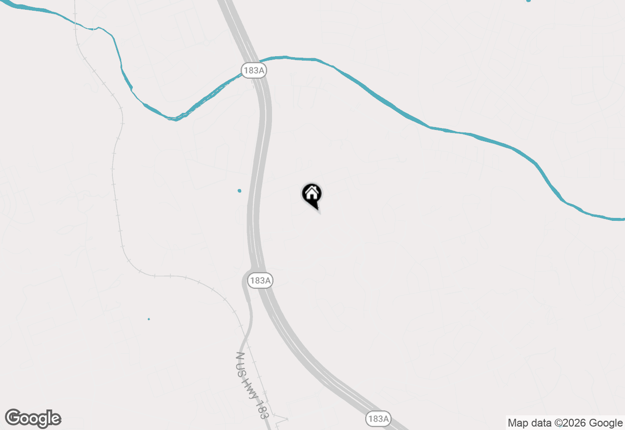 Map of 621 Judge Fisk Dr, Leander, TX 78641
