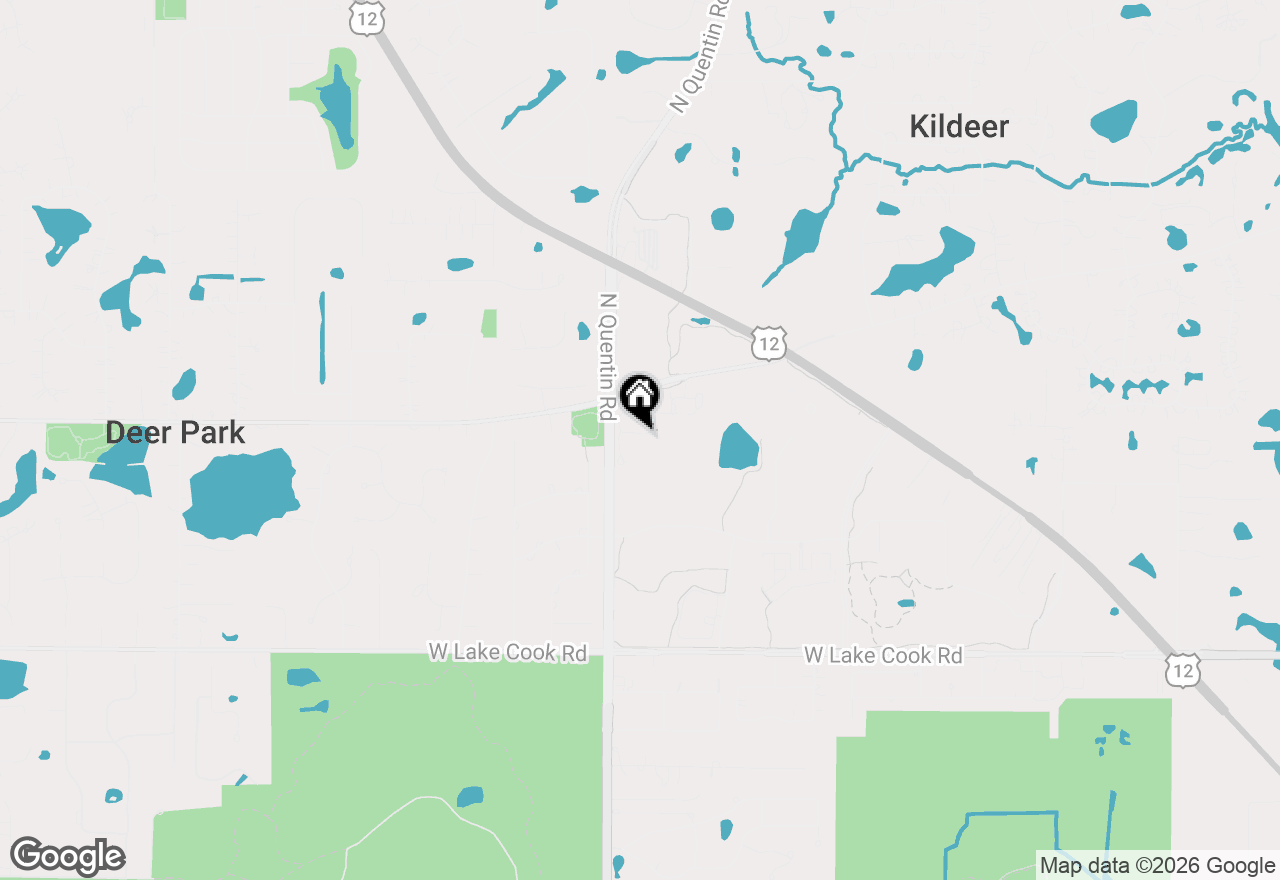 Map of 21929 W Tori Lane, Deer Park, IL 60010