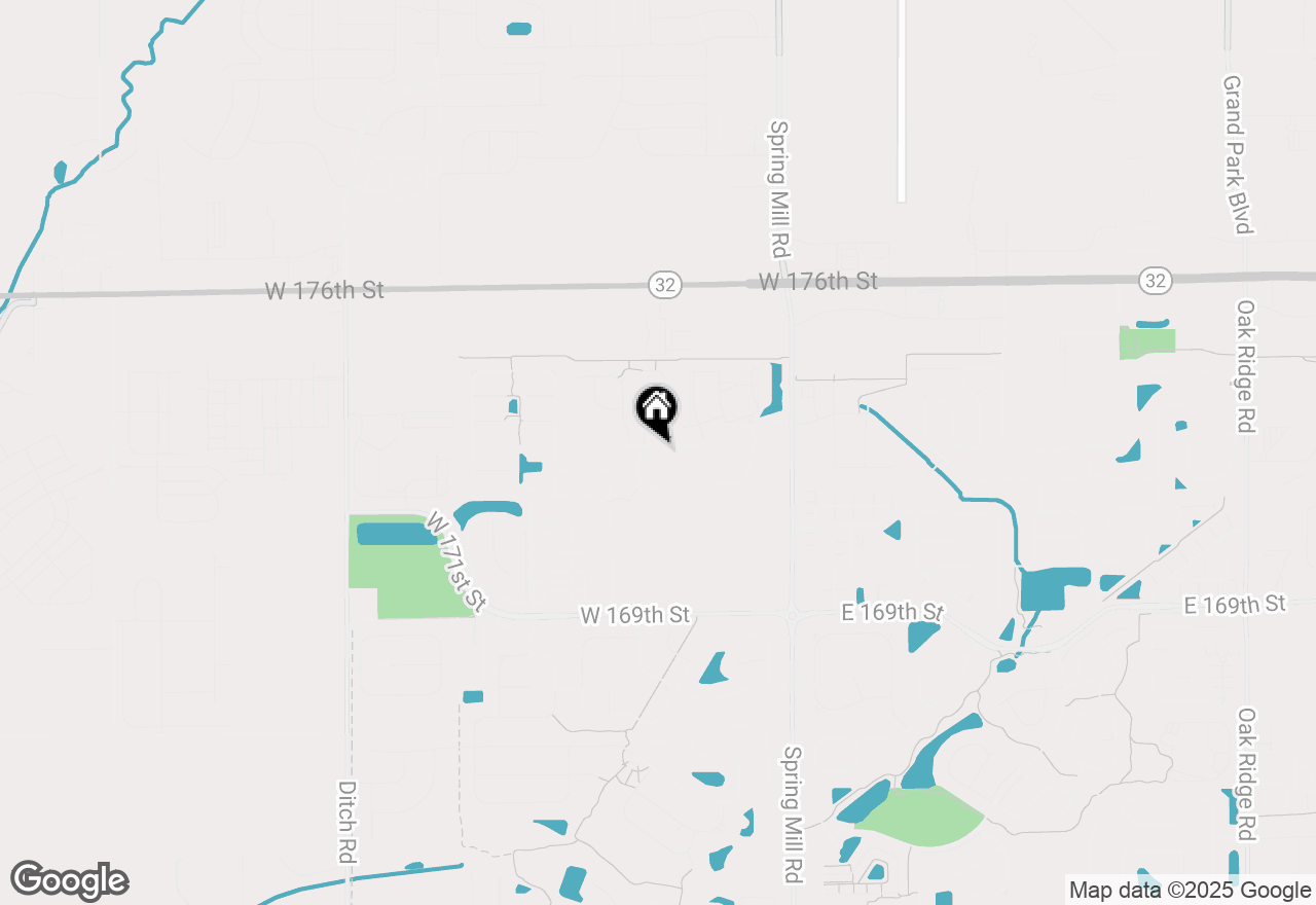 Map of 721 Wendover Avenue, Westfield, IN 46074