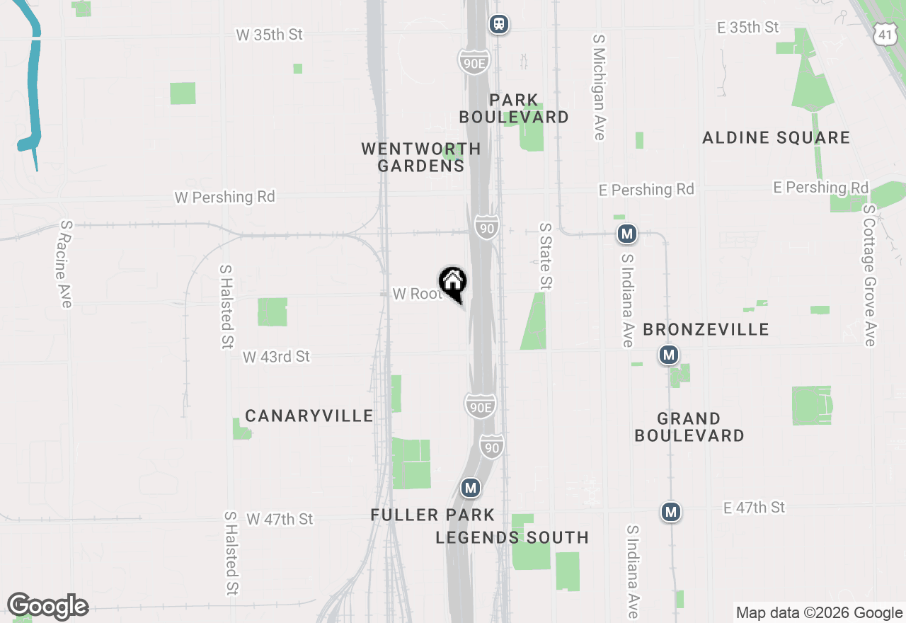 Map of 4161 S Wells Street, Chicago, IL 60609