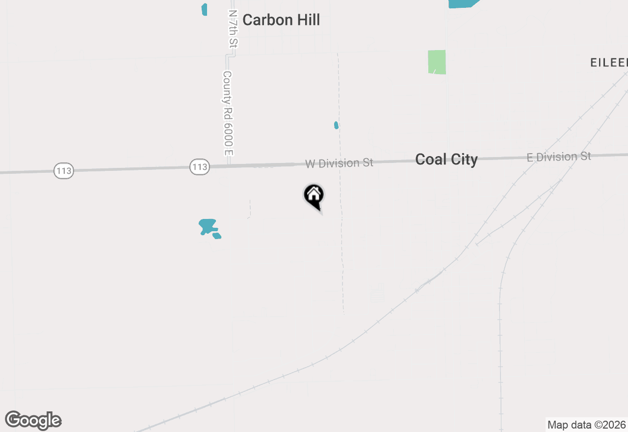 Map of 574 W Oak Street, Coal City, IL 60416