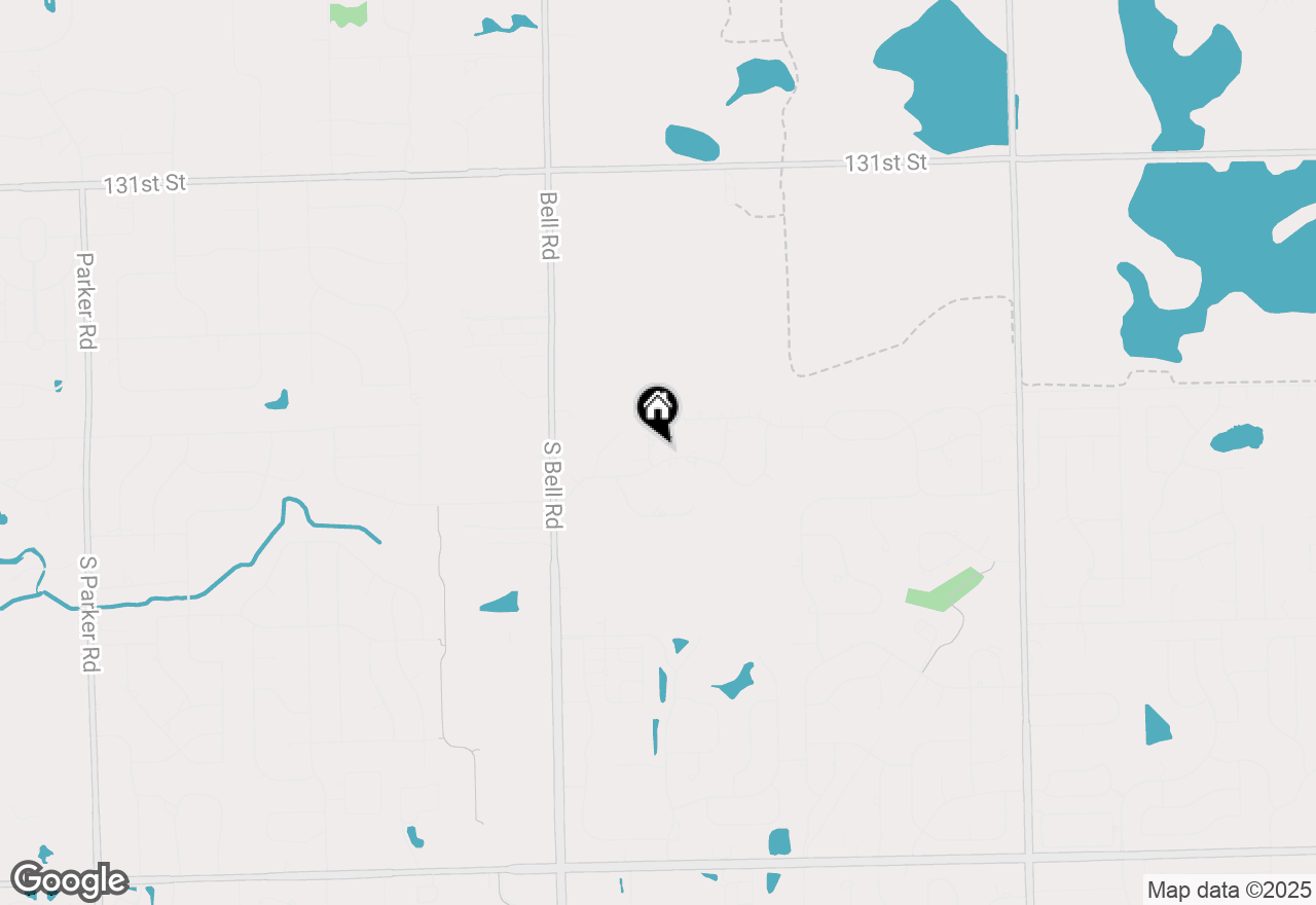 Map of 12657 Lake View Drive, Orland Park, IL 60467