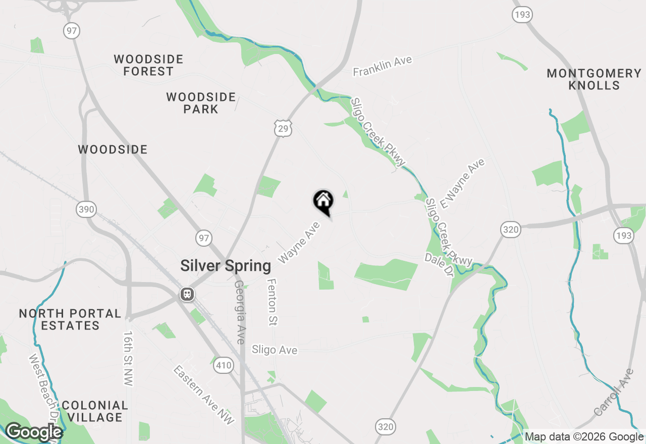 Map of 618 Wayne Avenue, Silver Spring, MD 20910