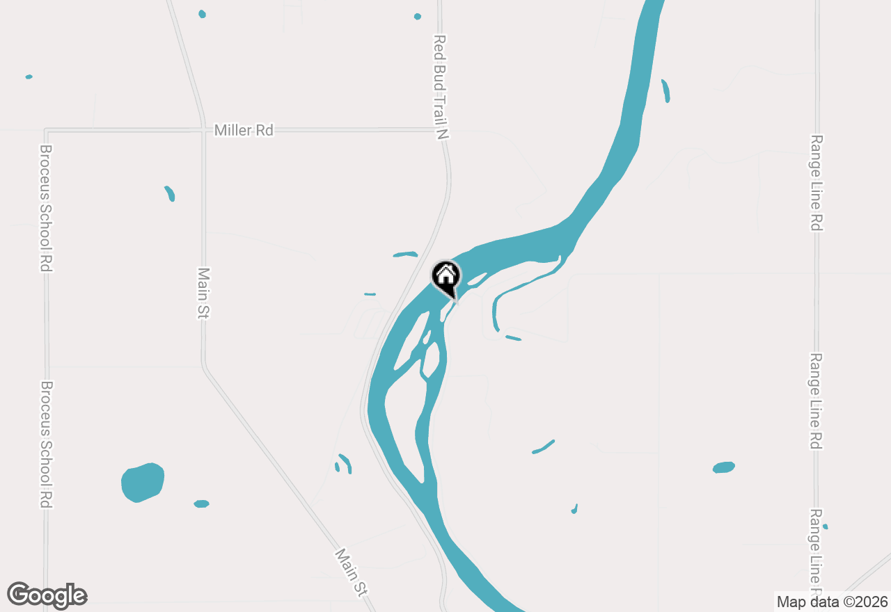 Map of  E River Road, Buchanan, MI 49107