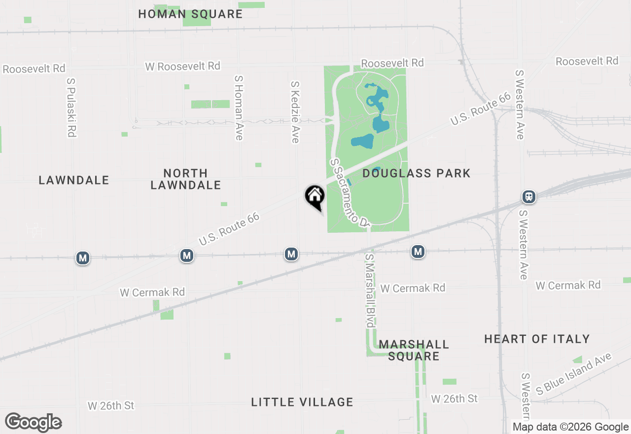 Map of 1825 S Troy Street, Chicago, IL 60623