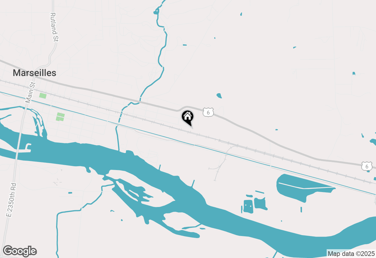 Map of 1385 Washington Street, Marseilles, IL 61341