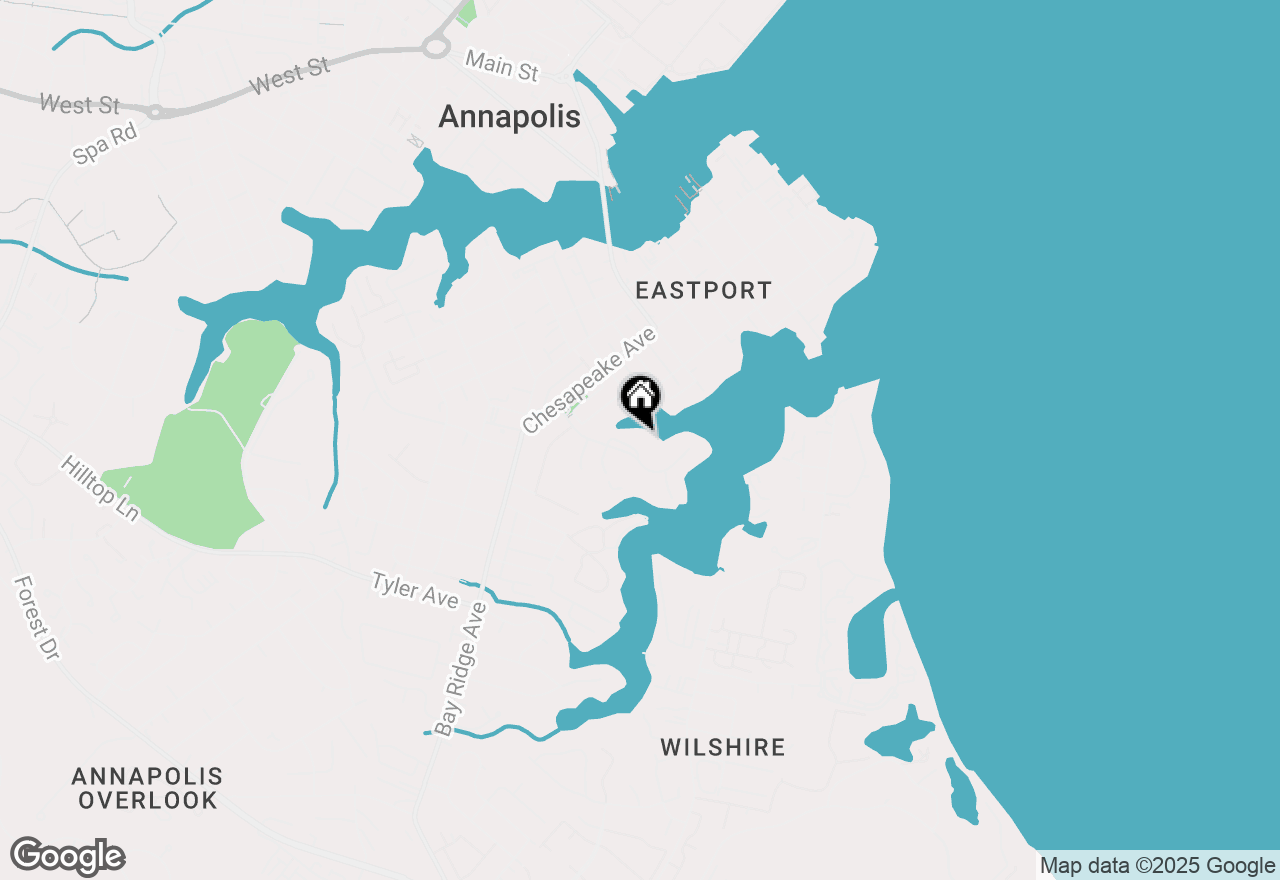 Map of 4 Little Harbor Way, Annapolis, MD 21403