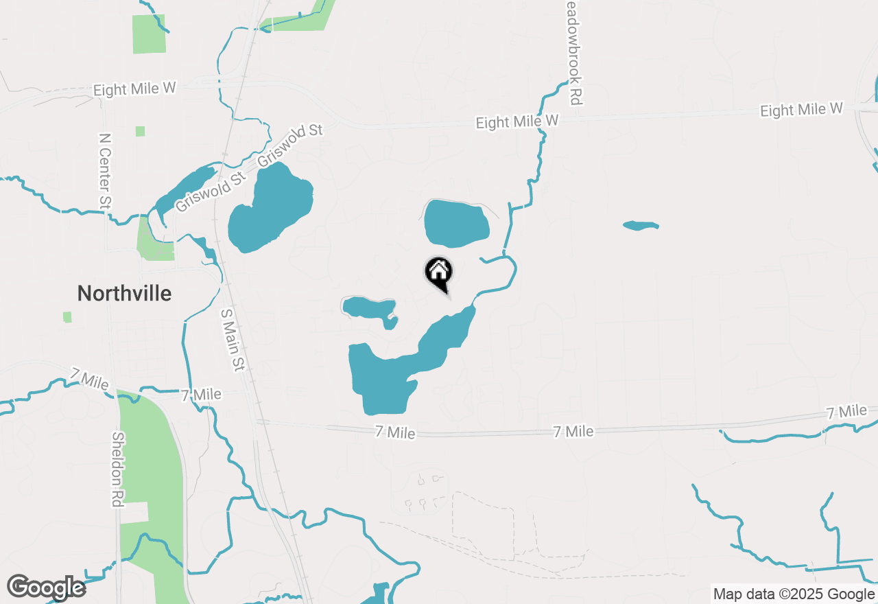 Map of 41327 Lagoon Court, Northville, MI 48167