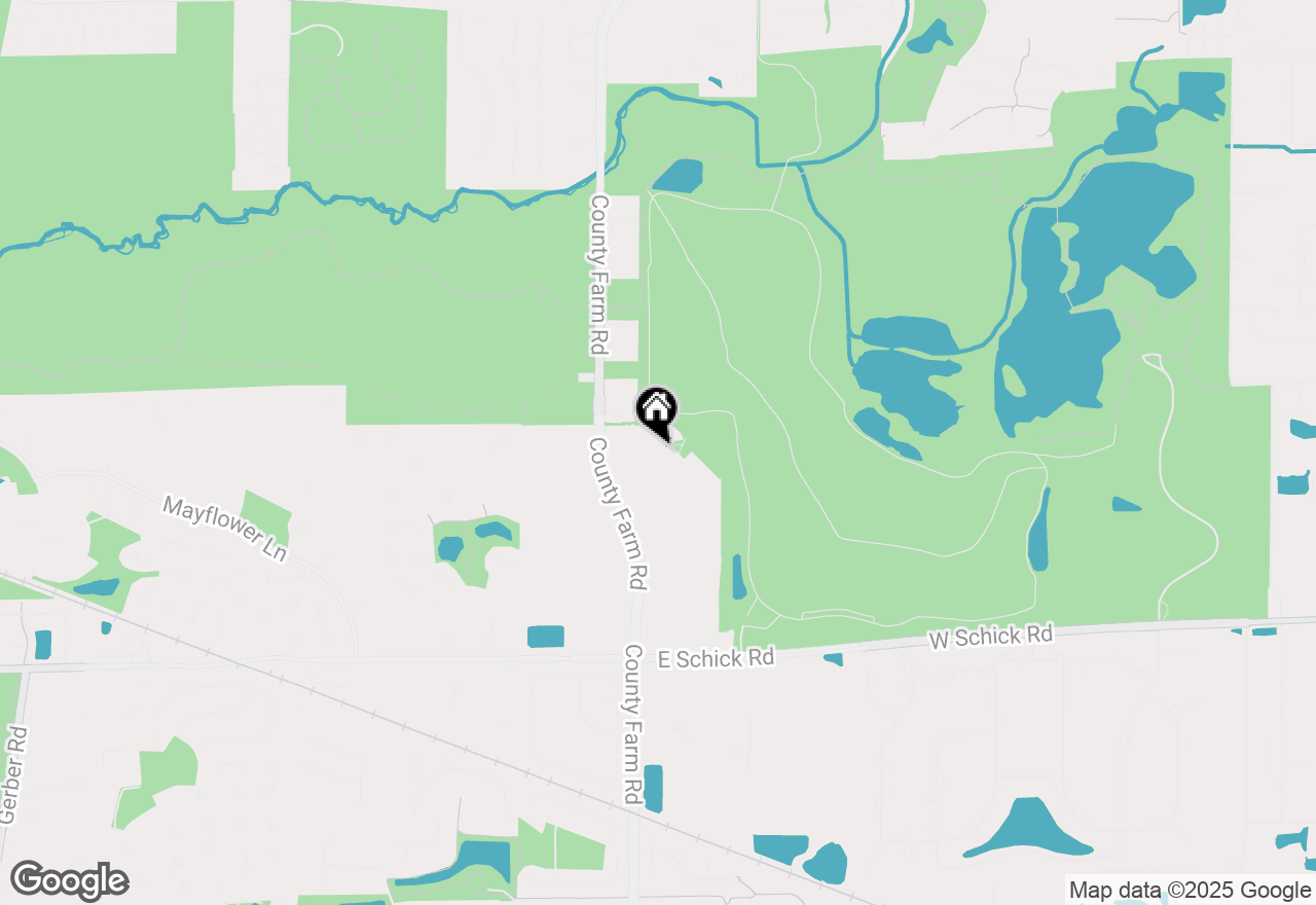 Map of 1764 Goddard Lane, Hanover Park, IL 60133