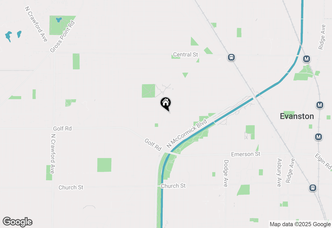 Map of 2144 Mcdaniel Avenue, Evanston, IL 60201