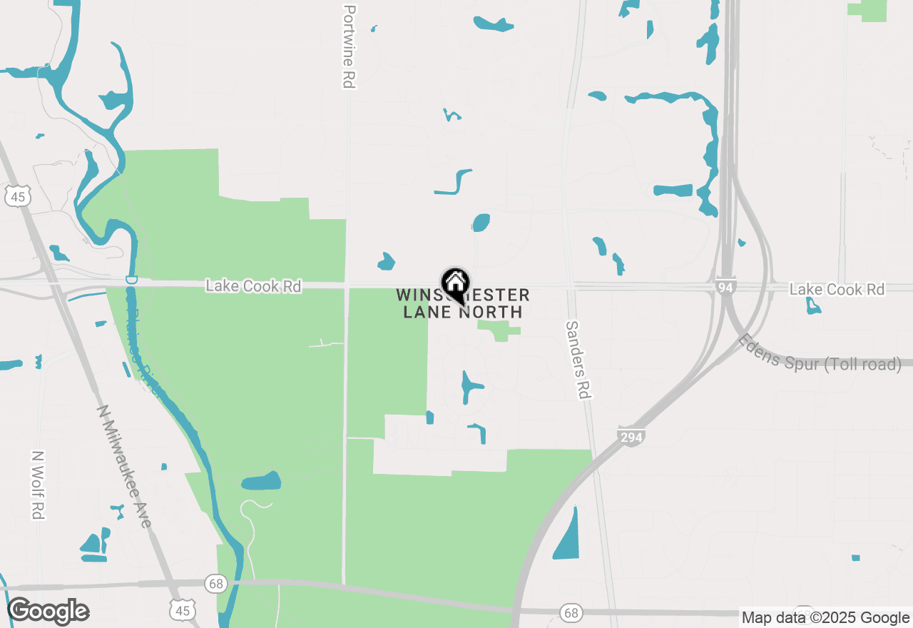 Map of 70 Caribou Crossing, Northbrook, IL 60062