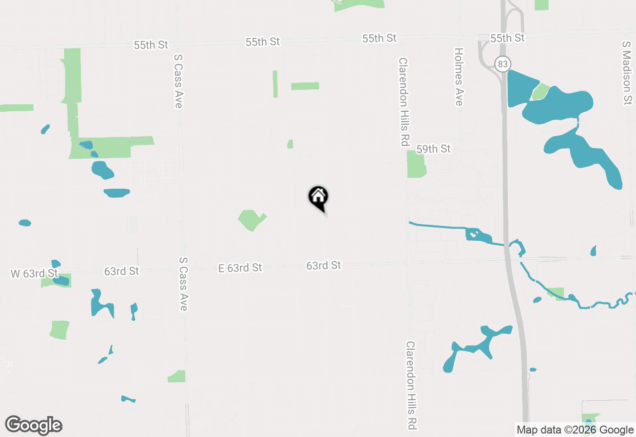 Map of 6106 Western Avenue, Willowbrook, IL 60527