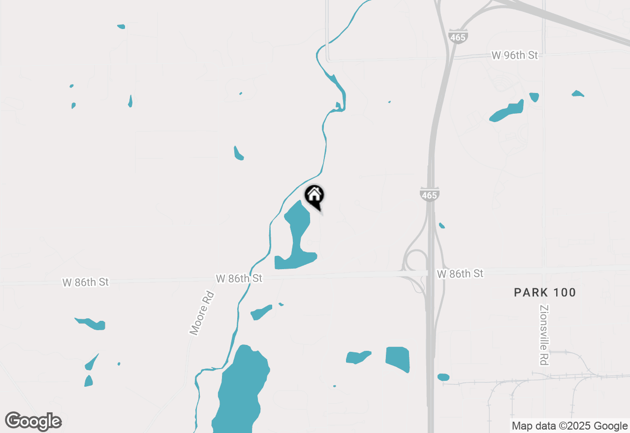 Map of 8816 Waterside Drive, Indianapolis, IN 46278