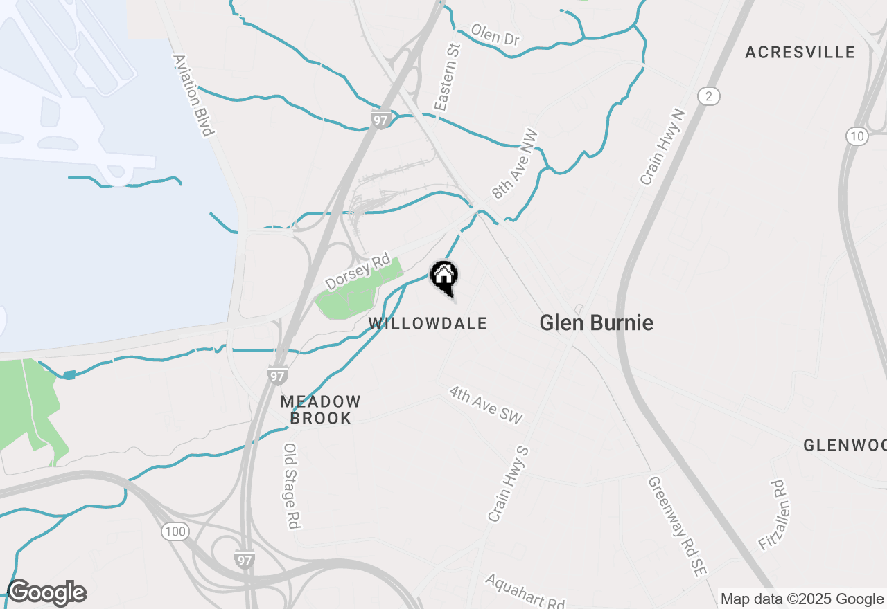 Map of 502 Glenview Avenue, Glen Burnie, MD 21061