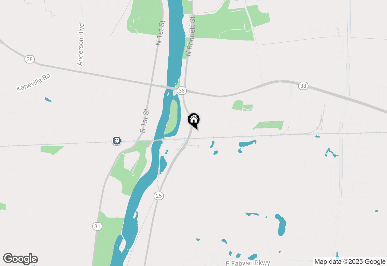 Map of 321 Crissey Avenue, Geneva, IL 60134