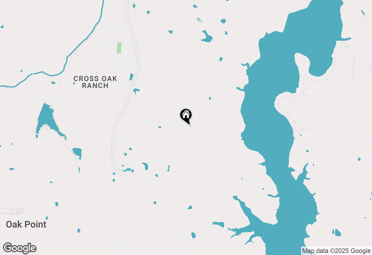 Map of 9408 Acorn Lane, Oak Point, TX 75068