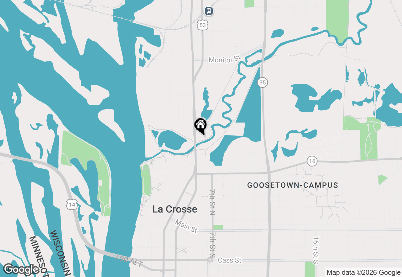 Map of 14 Copeland Ave #109, La Crosse, WI 54603