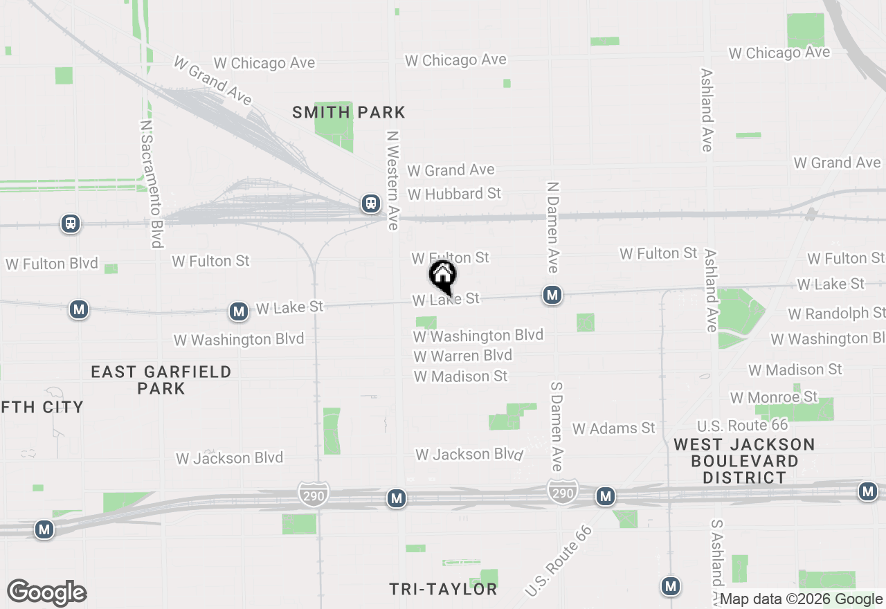 Map of 2257 W Lake Street #203, Chicago, IL 60612