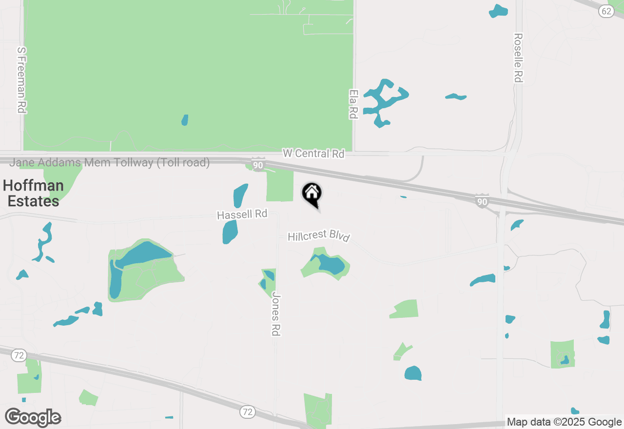 Map of 2010 Carleton Road, Hoffman Estates, IL 60169