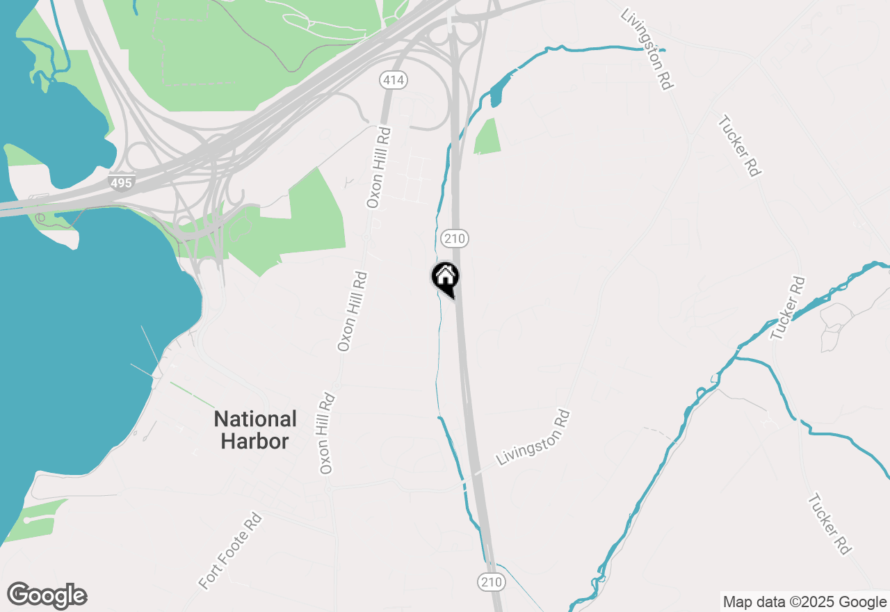 Map of 534 Wilson Bridge Drive #6735B, Oxon Hill, MD 20745