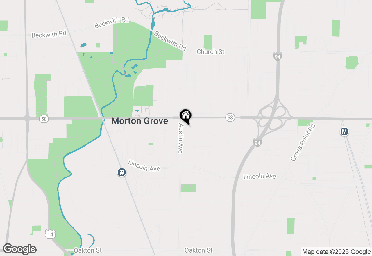 Map of 5935 Carol Avenue, Morton Grove, IL 60053