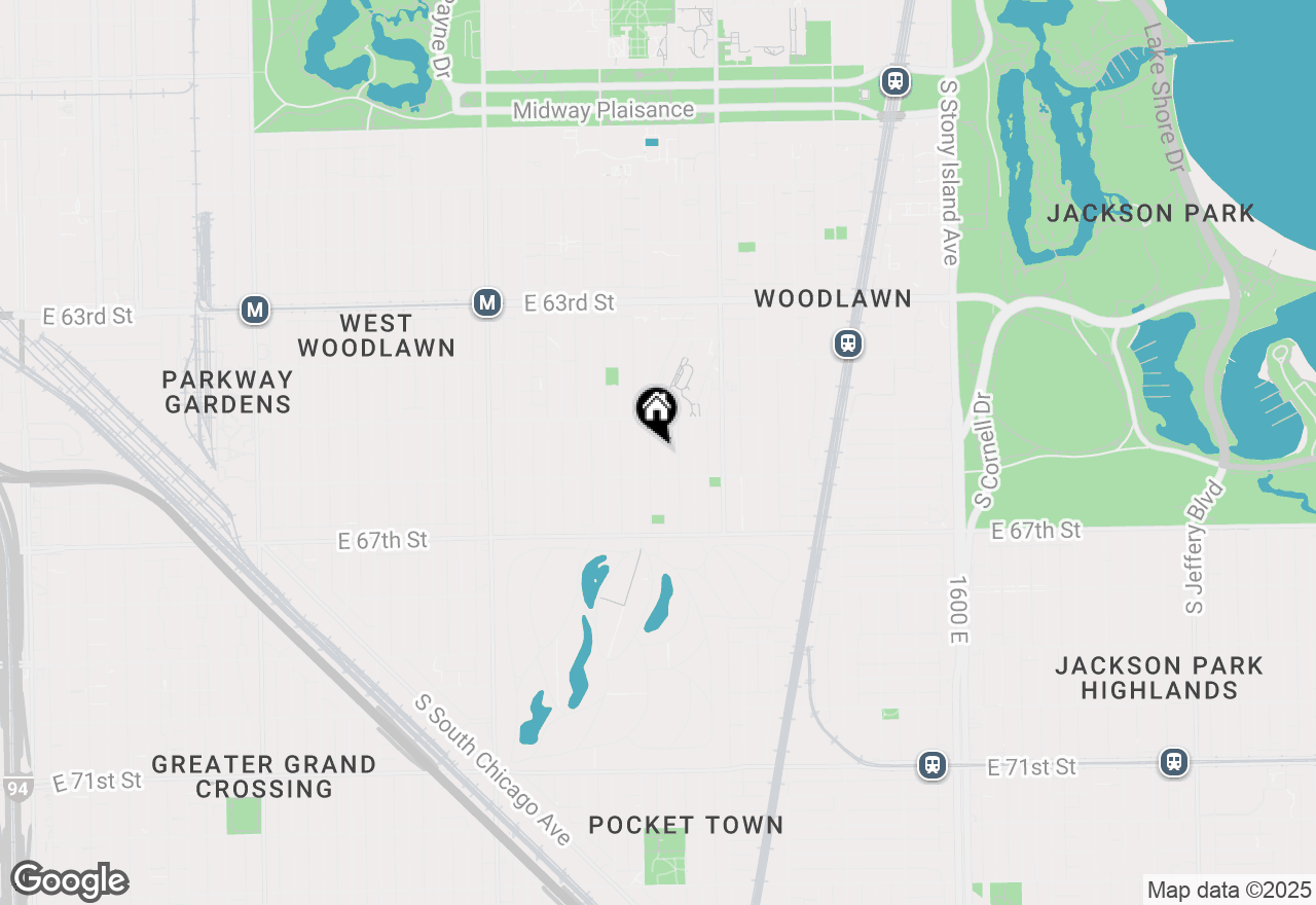 Map of 6530 S University Avenue, Chicago, IL 60637