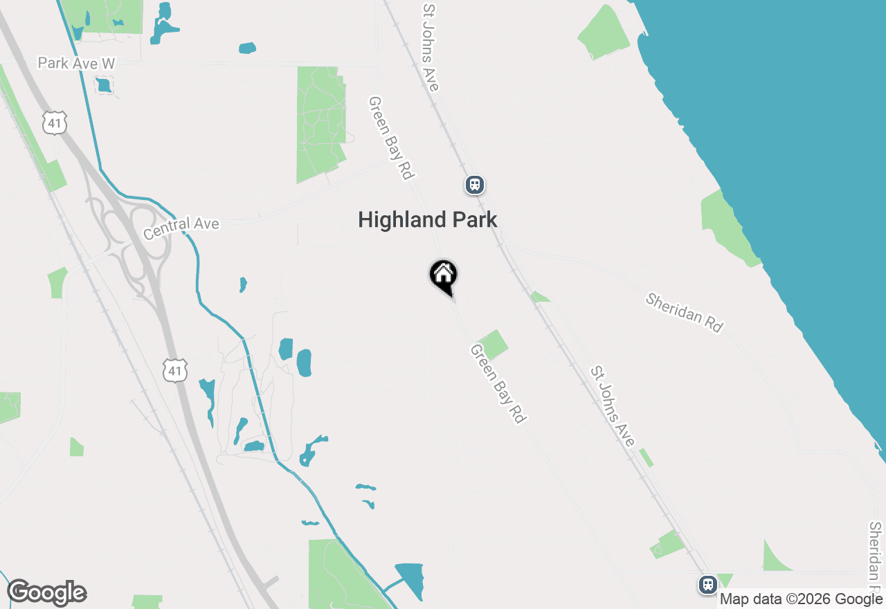 Map of 767 Whiteoaks Lane, Highland Park, IL 60035