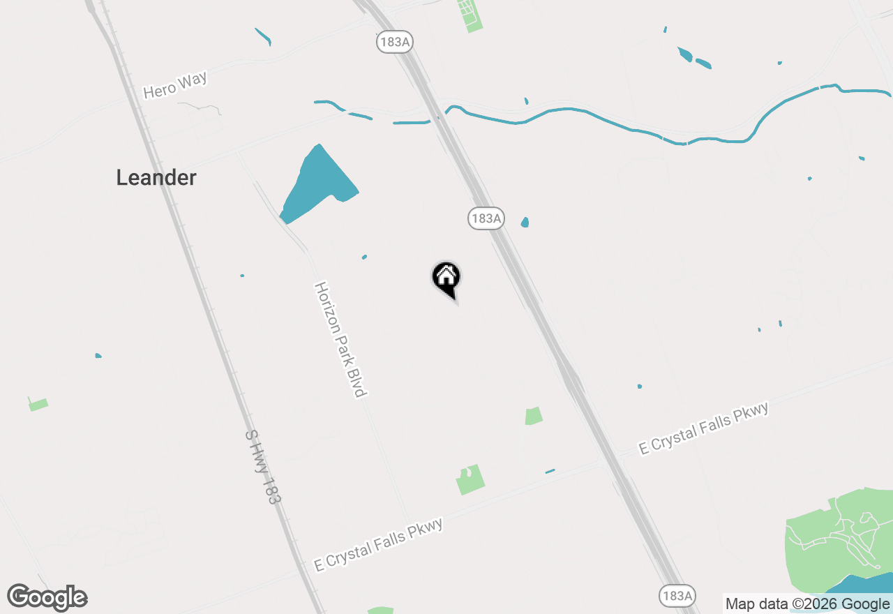 Map of 837 Bliss Ln, Leander, TX 78641