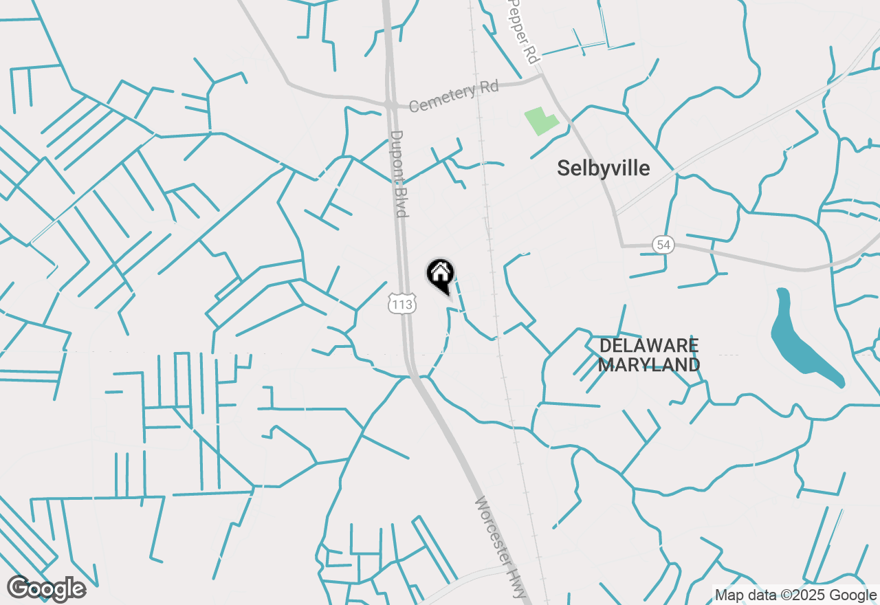 Map of 6 Discovery Lane #6, Selbyville, DE 19975
