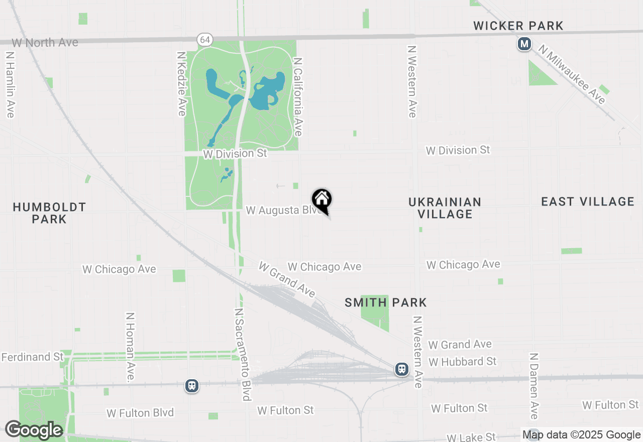 Map of 937 N Fairfield Avenue, Chicago, IL 60622