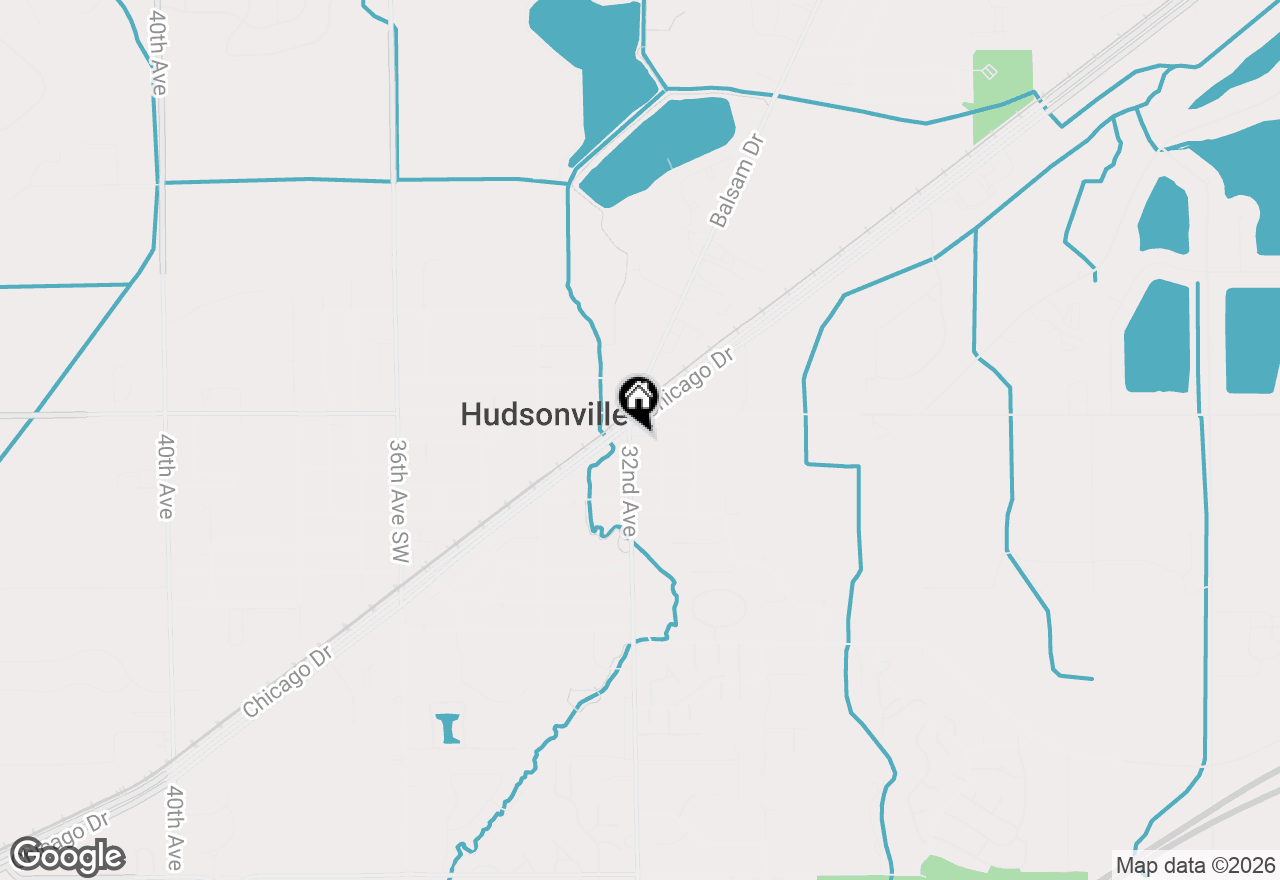 Map of 5554 32nd Avenue, Hudsonville, MI 49426