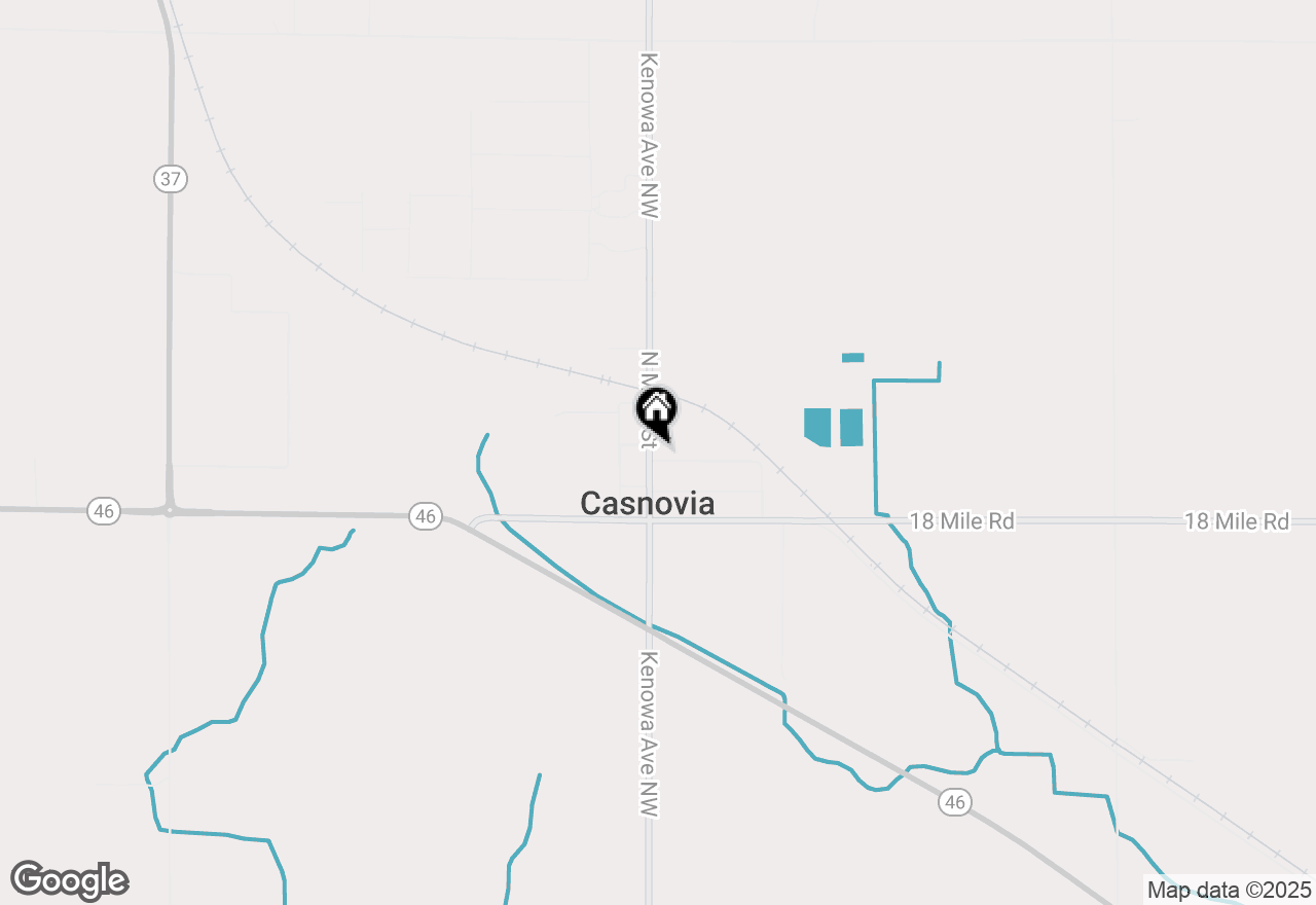 Map of 116 N Main Street, Casnovia, MI 49318