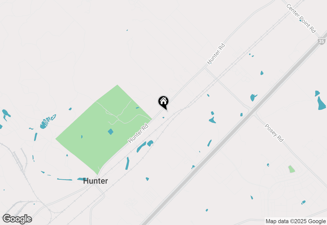 Map of 4405 Hunter Rd, San Marcos, TX 78666