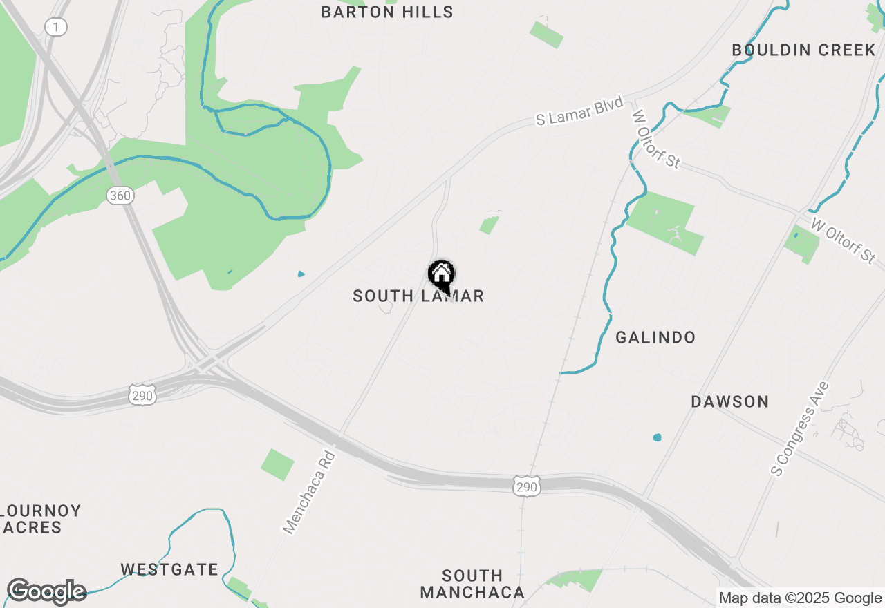 Map of 3601 Menchaca Rd #210, Austin, TX 78704