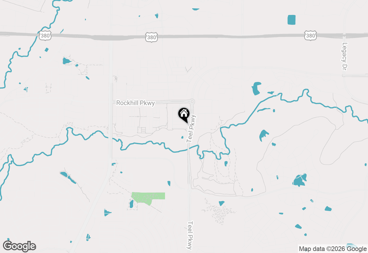 Map of 2262 Poppyvine Road, Frisco, TX 75033