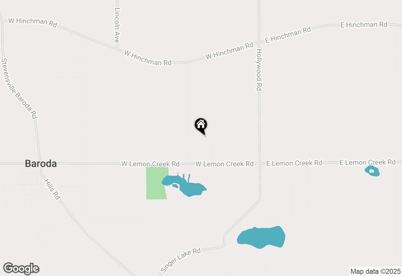Map of 8767 Gray Road, Baroda, MI 49101