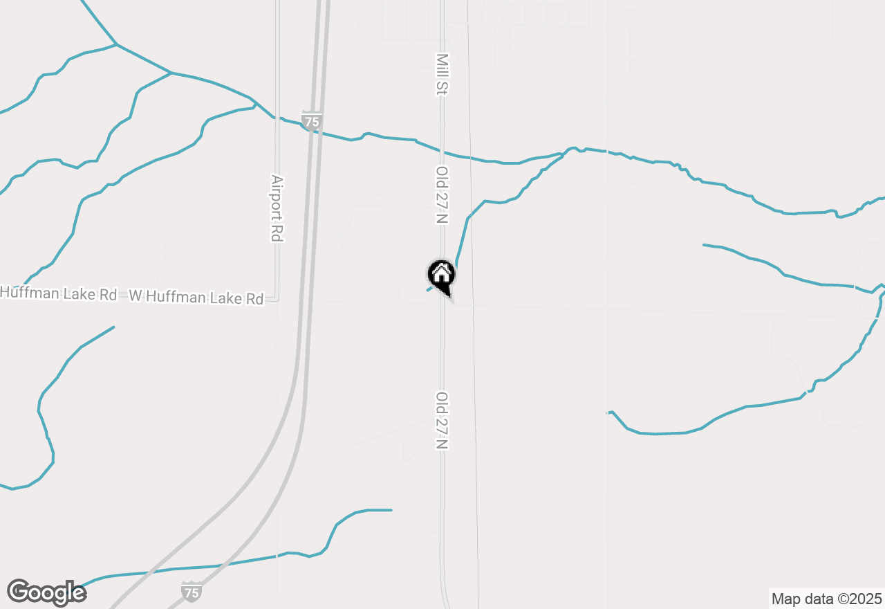 Map of 10530 S Old Highway 27 #THE KEG BAR AND GRILL, Gaylord, MI 49735