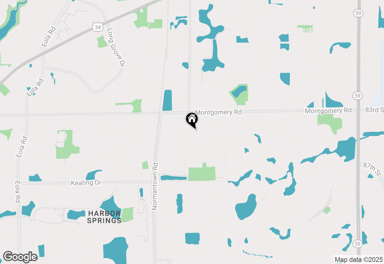 Map of 1435 Monarch Circle, Naperville, IL 60564