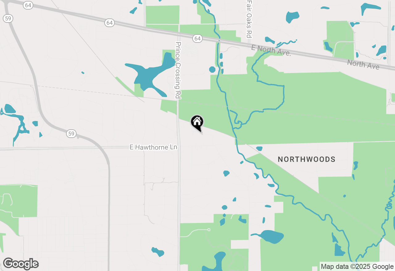 Map of 28W681 Indian Knoll Road, West Chicago, IL 60185