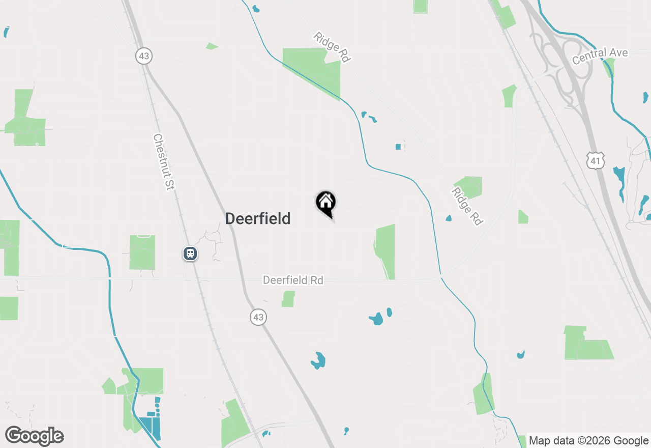 Map of 1008 Oxford Road, Deerfield, IL 60015